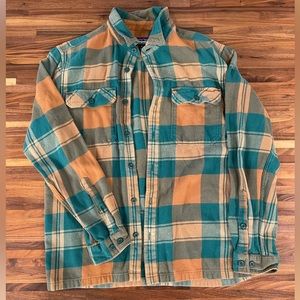 Patagonia Long Sleeve Fjord Flannel Shirt